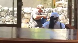 Policías solamente les pidieron que se retiren del municipio