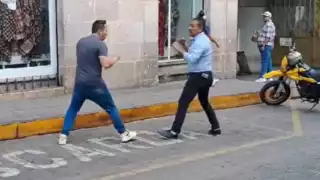 No fue confirmado el origen de la pelea en el centro de Morelia