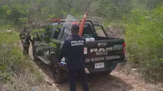 Investigan si los restos son de un hombre extraviado el año pasado.