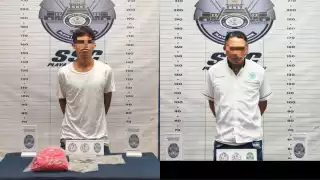 Arrestan a dos sujetos por narcomenudeo en Playa del Carmen