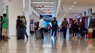 Fueron 10 vuelos los que registraron afectaciones