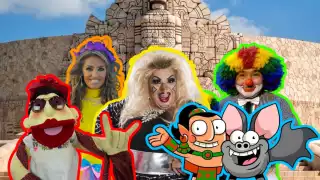 Titeradas, Morita, La Bruja Cuchi Cuchi, Pelofino y La Gruta del Alux