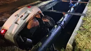 Así fue como culminó el automóvil en Campeche