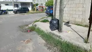 Basura y malos olores invaden el centro de Escárcega ante falla en recolección