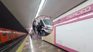 El hombre fue trasladado al hospital