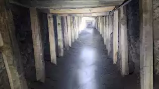 Apariencia del túnel en el Estado de México