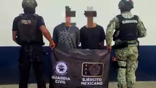 Los sujetos se identificaron como miembros de dicho grupo delictivo al momento de su detención