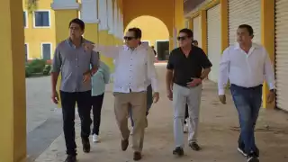 Recorrido de Joaquín Díaz Mena en Xmatkuil