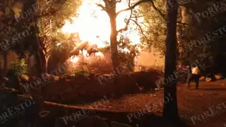 Menores sin supervisión originan incendio de vivienda en Dzitbalché