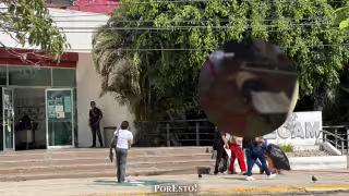 Movilización policiaca en Sabancuy tras ejecución a balazos