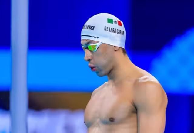El mexicano tras su prueba en Semifinales de 200 m