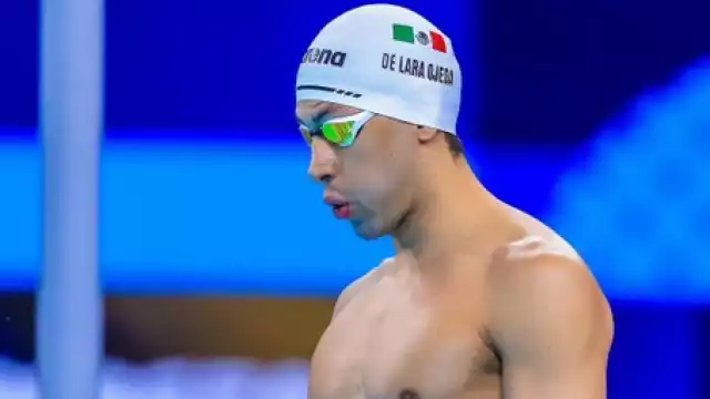 El mexicano tras su prueba en Semifinales de 200 m