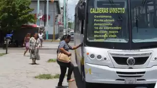 Continúan trabajando en problemática del transporte público en Chetumal
