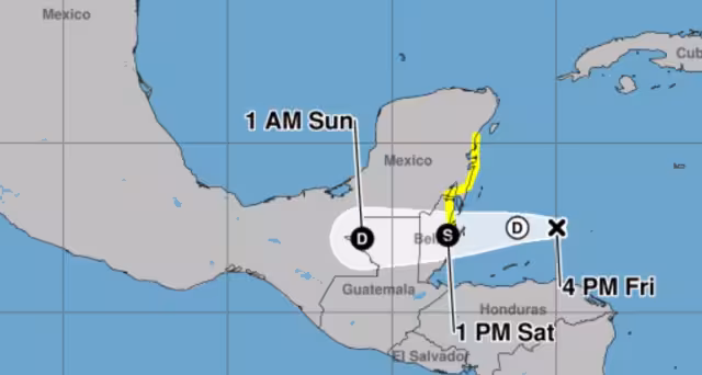 La Tormenta Tropical Nadine se formará en las próximas horas