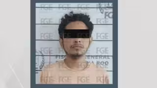El sujeto detenido fue identificado como Cristian Giovani "N".