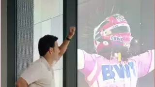 Checo agradeció todo el apoyo