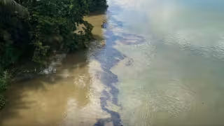 Los afectados pidieron atención a la situación debido al impacto que podría tener en sus actividades diarias y en el entorno del río