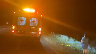 Rebase imprudente provoca percance entre motocicletas en Champotón