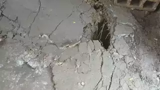 Incrementan socavones y hundimientos en Chetumal tras la lluvia