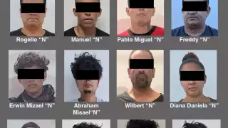 Procesan a 12 personas por narcomenudeo en Benito Juárez y Playa del Carmen