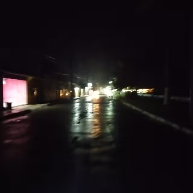 Un tramo de 200 metros permanece a oscuras en el centro