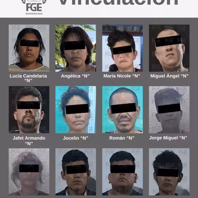 Las detenciones utoridades municipales y estatales en coordinación con fuerzas federales