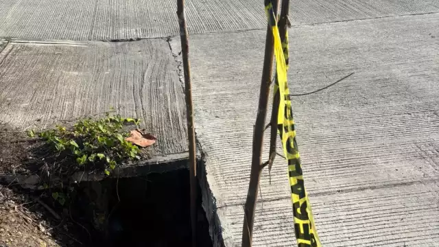 Reportan socavones en los alrededores de la Mega Escultura de Chetumal