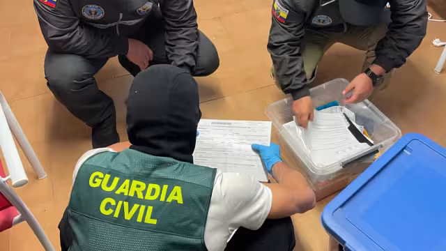 La Guardia Civil española detuvo a dos cabecillas de la banda narco ecuatoriana Los Tiguerones