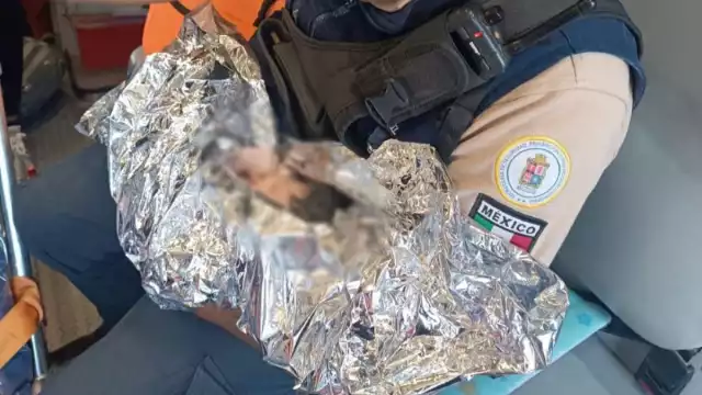 La madre y el bebé fueron trasladados al hospital de León