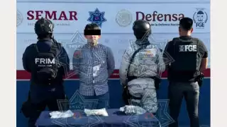 Por el presunto delito de narcomenudeo detienen a un hombre en Cancún