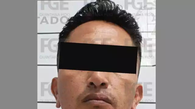 La Fiscalía General del Estado detuvo al sospechoso en Playa del Carmen, tras cumplimentar una orden de aprehensión.