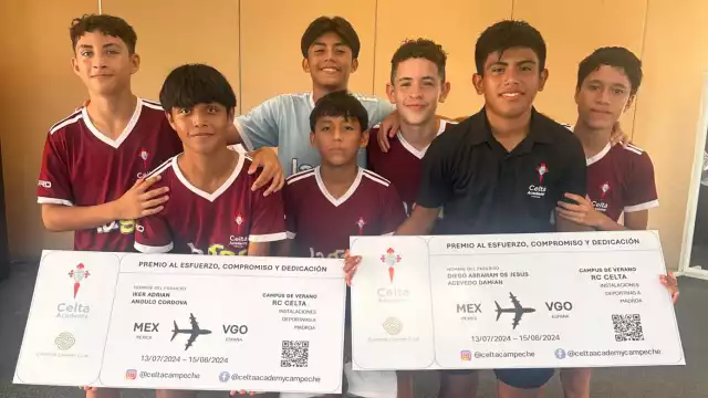 Iker Adrián y Diego Abraham, dos futbolistas campechanos, han sido seleccionados para entrenar en España