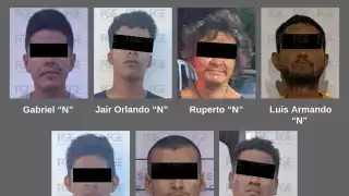 Vinculan a proceso a 7 hombres por presunto narcomenudeo en Cancún
