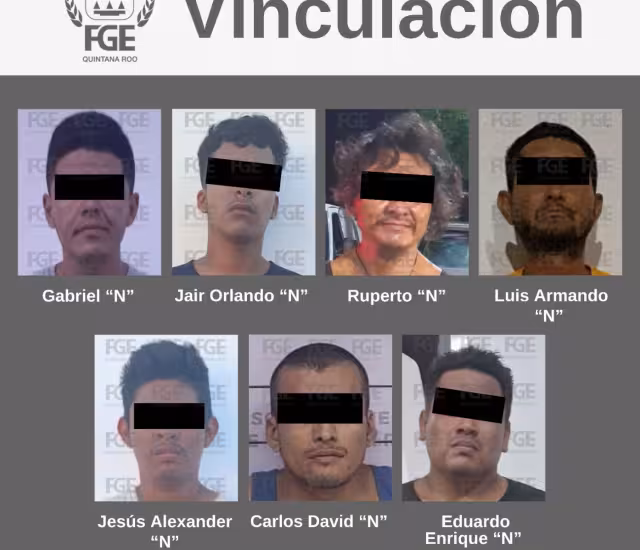 Vinculan a proceso a 7 hombres por presunto narcomenudeo