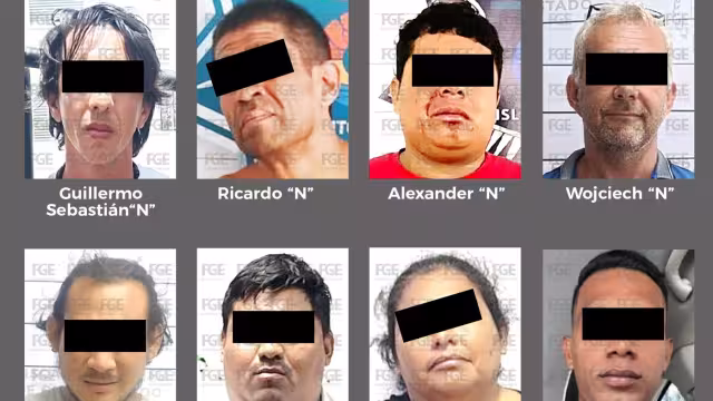 Seis de los detenidos recibieron la medida cautelar de prisión preventiva.