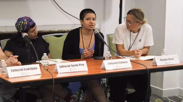 Otra de las preocupaciones para las editoriales independientes se encuentra en dar soporte a sus propios equipos de trabajo