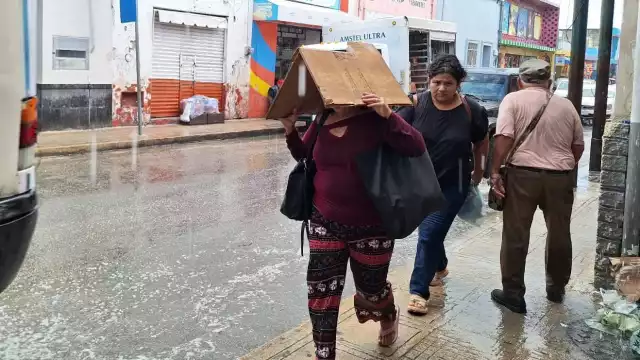Se esperan lluvias durante esta semana en Yucatán