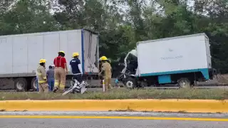 Fallece una persona en fuerte accidente en la carretera Mérida-Campeche