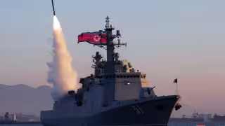 Los lanzamientos se realizaron desde un destructor norcoreano.