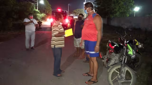 Los cuerpos de emergencia atendieron y trasladaron a los afectados a diferentes hospitales.