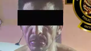 Los sujetos empezaron a amenazar a los agentes de seguridad de Campeche