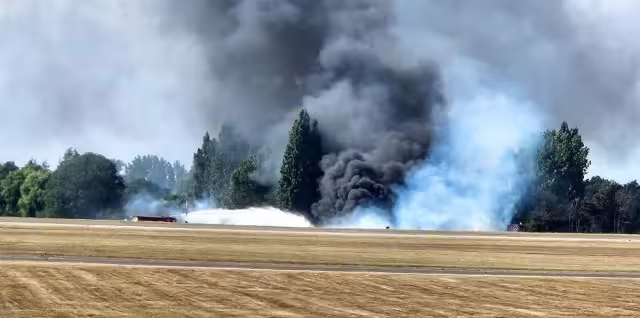Se desconoce cuántos pasajeros había en el avión en el aeropuerto de Southend