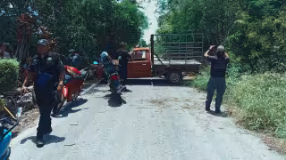 Ejidatarios bloquean granja de Kekén en Tekantó por presuntos adeudos y conflicto ambiental