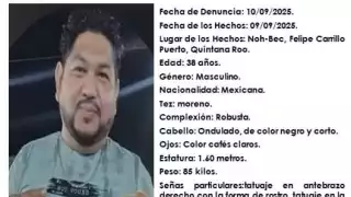 Desapariciones en Felipe Carrillo Puerto: Activan ficha de búsqueda de un taxista