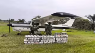 Avioneta cargada con droga cruzó Campeche y terminó asegurada en Tabasco