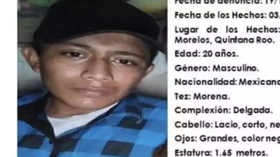 Este es otro caso de desaparición en el municipio; en el más reciente la persona desaparecida fue encontrada sin vida Este es otro caso de desaparición en el municipio; en el más reciente la persona desaparecida fue encontrada sin vida