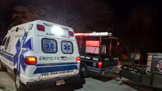 Testigos del accidente se acercaron a auxiliar al lesionado