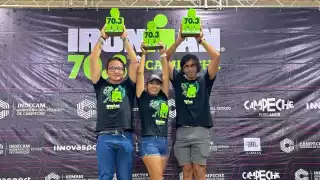 Club Caimanes triunfa en el Ironman 70.3 Campeche 2025