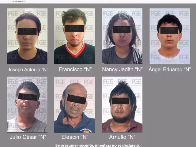 Hombres y mujeres detenidos con droga en Cancún fueron enviados a prisión