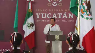 El Gobernador Joaquín Díaz Mena encabezó la conmemoración del CCIV aniversario del Día de la Bandera.